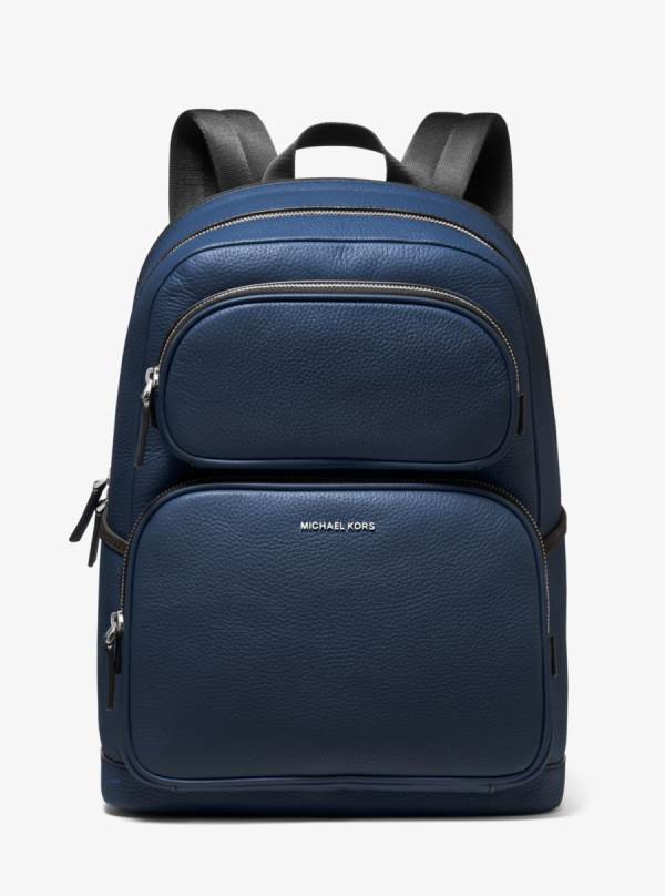 Panske Batohy Michael Kors Cooper Pebbled Leather Námornícka Modrá - Tasky Michael Kors Akcia | FLHNW-8571